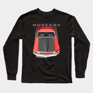 Mustang Boss 69 - Red Long Sleeve T-Shirt